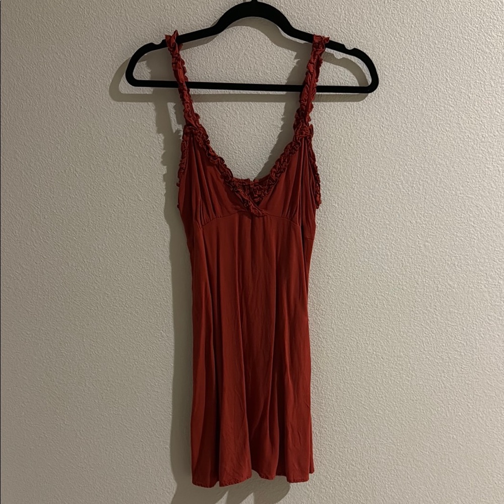 Forever 21 Burnt Orange Dress